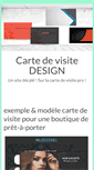 Mobile Screenshot of carte-de-visite.cc